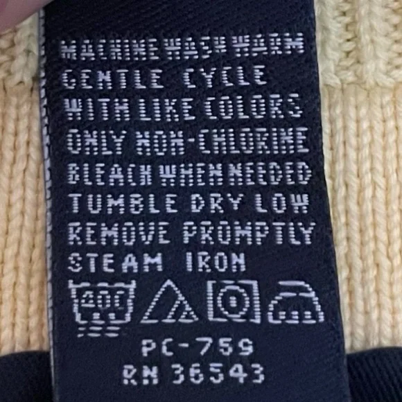 Izod Yellow V-Neck Sweater Vest - Picture 5 of 5